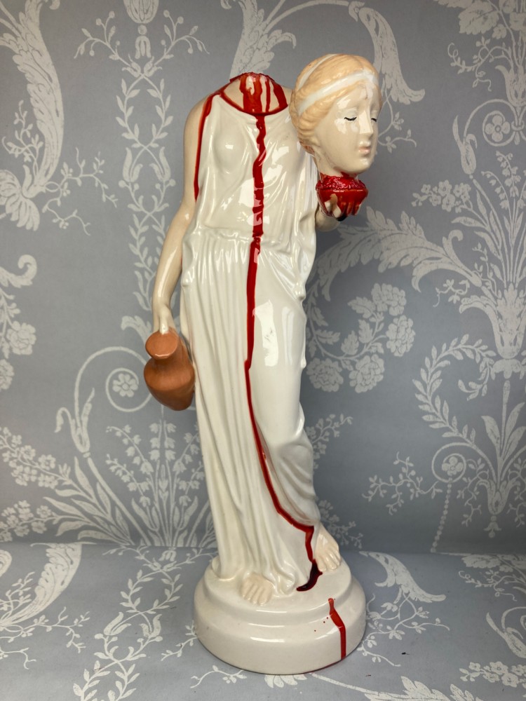 Headless Helen ceramic statue