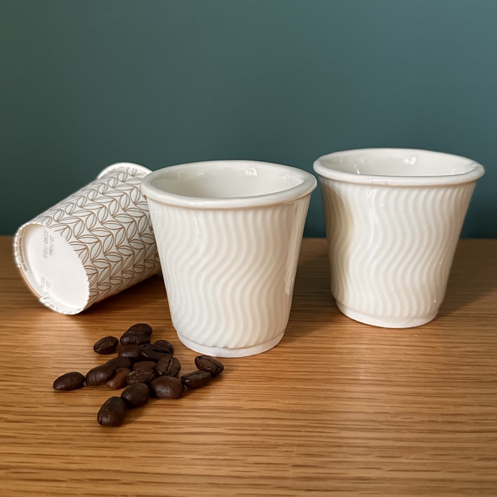 A Pair of Reusable Porcelain Doppio Cups 11