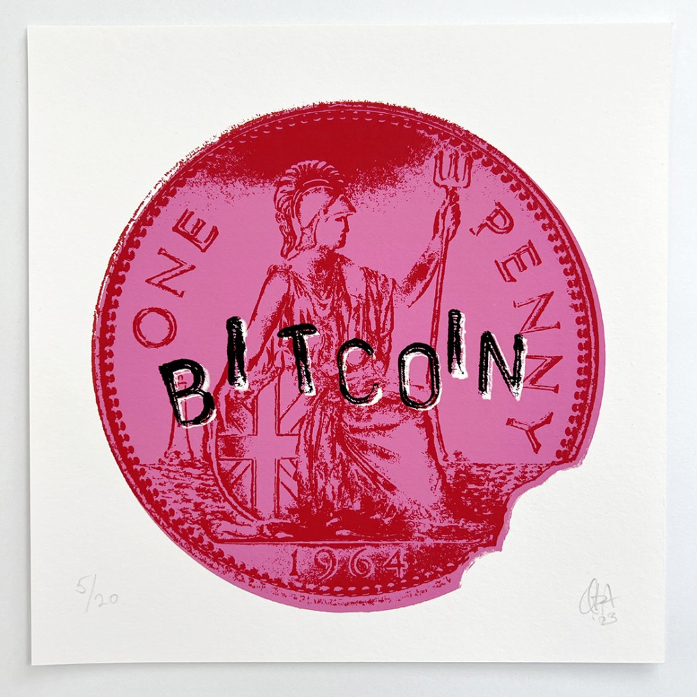 BITCOIN: Pink Print