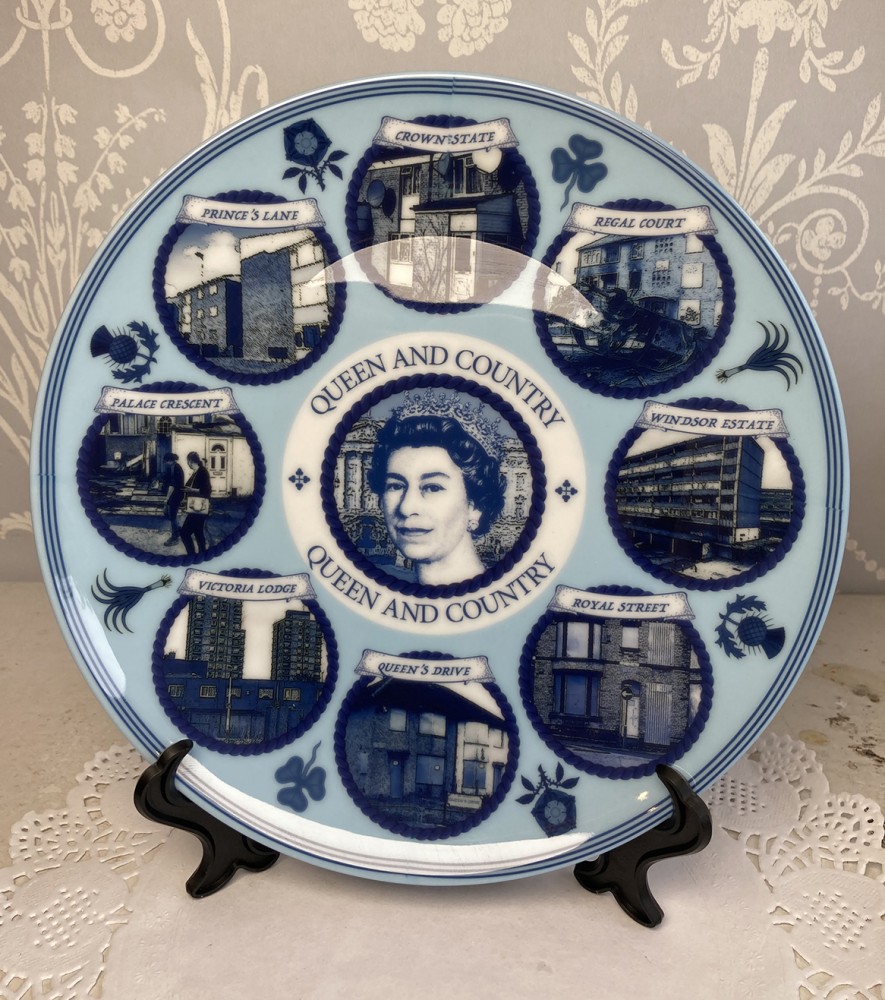 Queen and Country Commemorative Plate